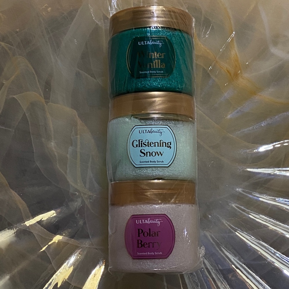 NWT 3 Set Body Scrub Ulta